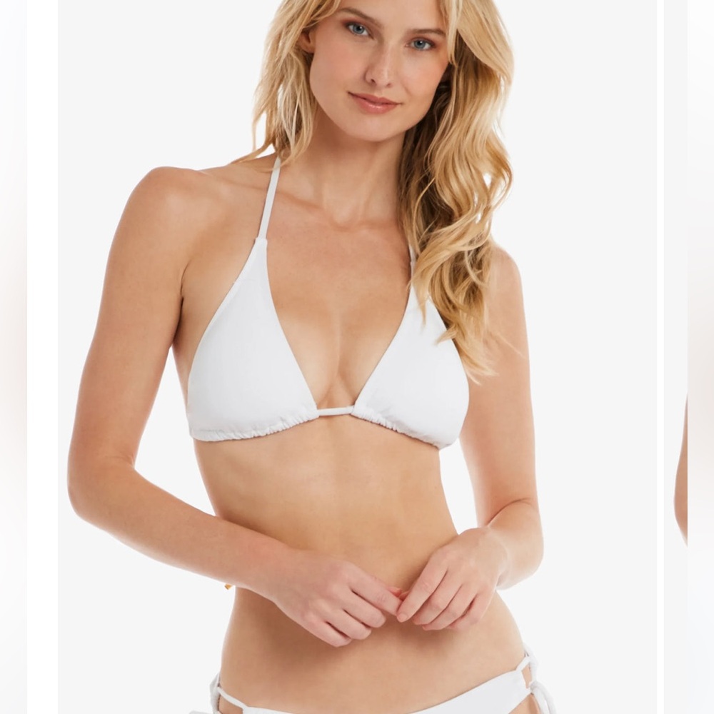 Helen Jon White Bikini